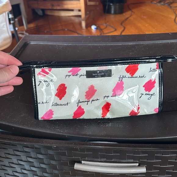 Kate Spade New York Make Up Bag, 8  5/8” x 4” x 1  3/4” - Picture 3 of 4